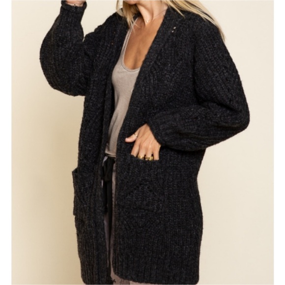 POL Ribbed Cardigan - Picture 3 of 6